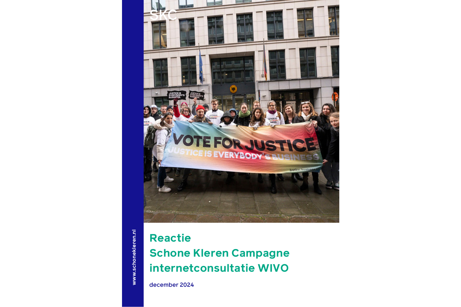 reactie op de wivo vanuit schone kleren campagne